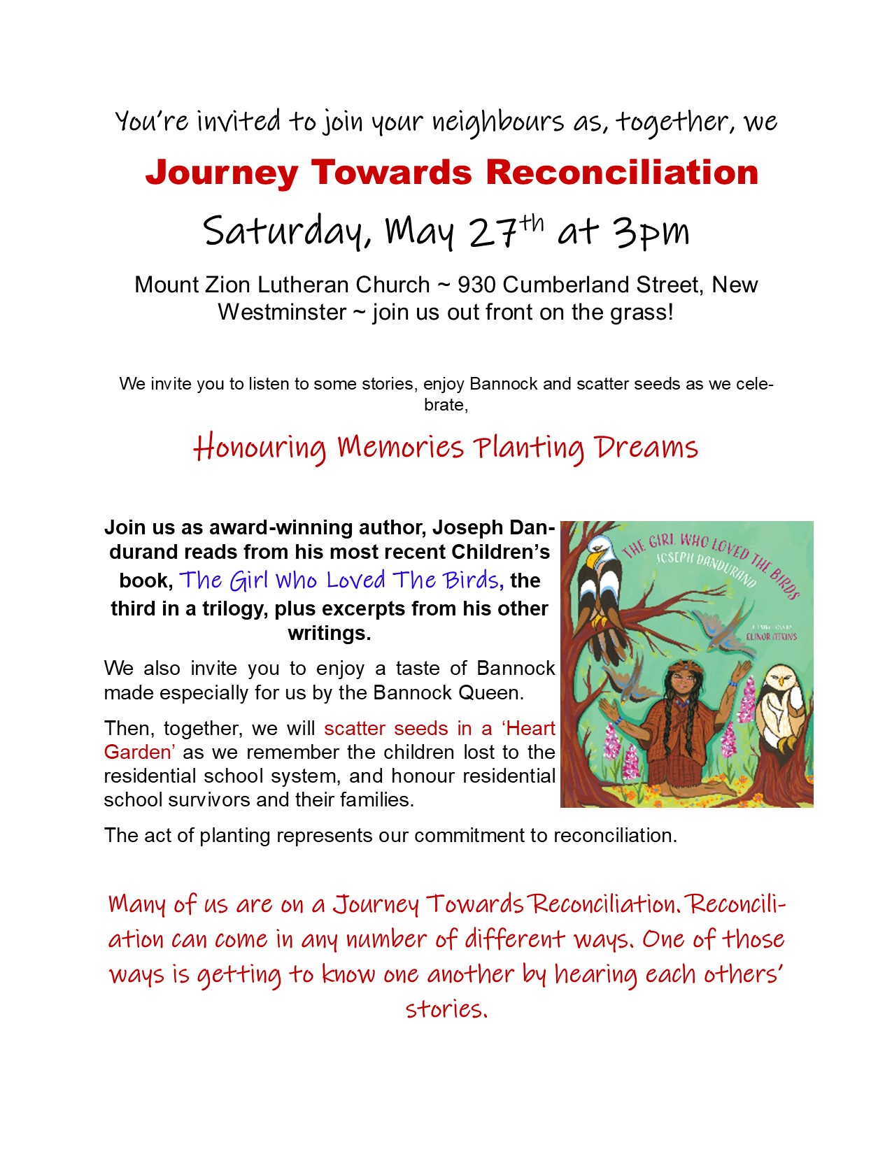 Honouring Memories Planting Dreams